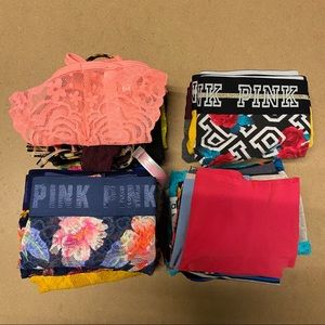 26 Vs Pink Thongs + 2 CK Thong All size Medium